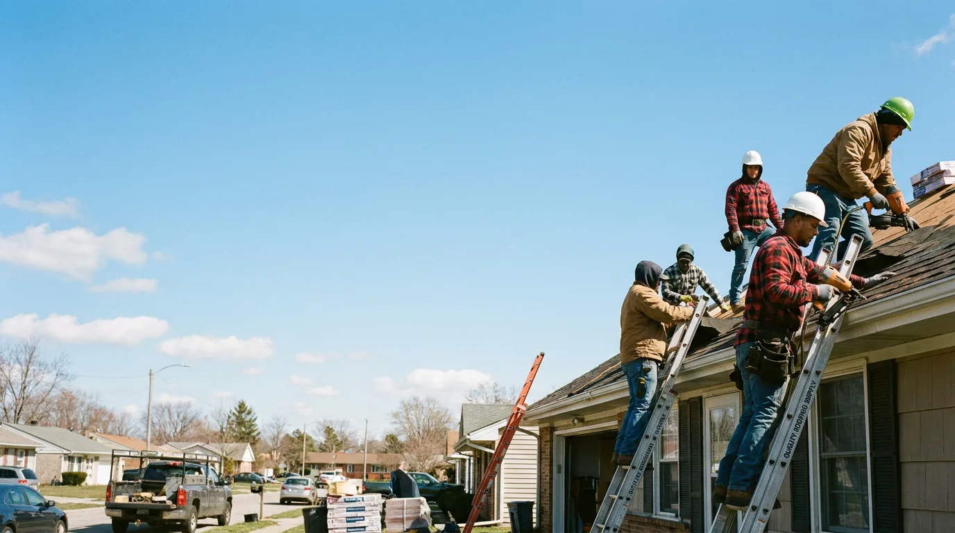 Roofing in Nicholasville, KY near me